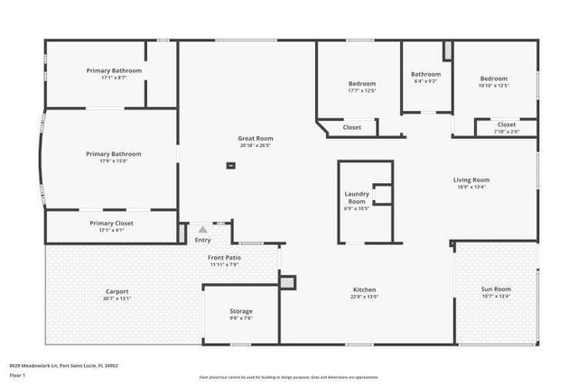 8029 Meadowlark Lane, Port St. Lucie, Port St Lucie, FL 34952
