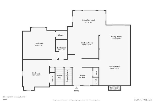 7514 E Broyhill Place, Inverness, FL 34450