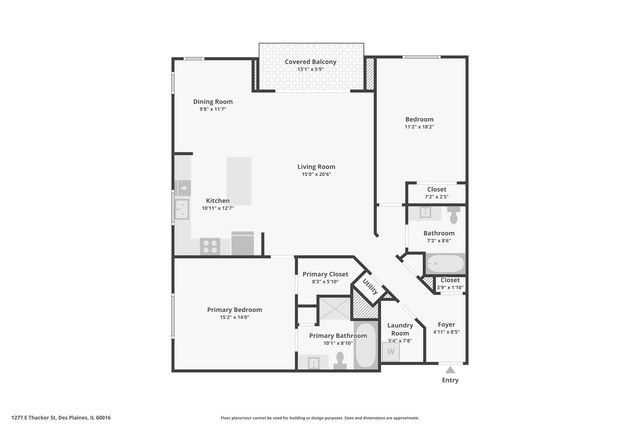 1277 E Thacker Street 303, Des Plaines, IL 60016