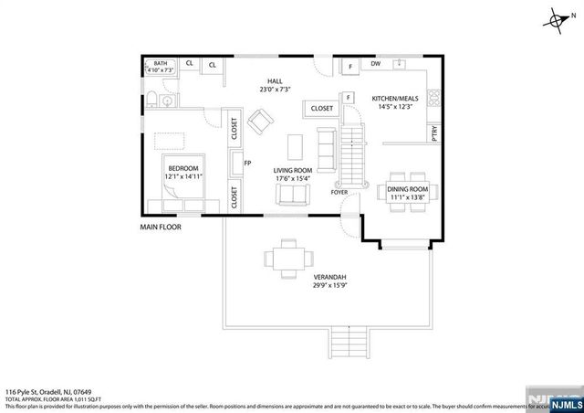 116 Pyle Street, Oradell, NJ 07649