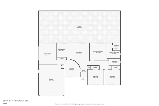 1921 NW 43rd Street, Oakland Park, FL 33309