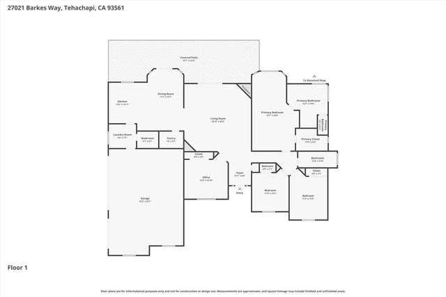 27021 Barkes Way, Tehachapi, CA 93561