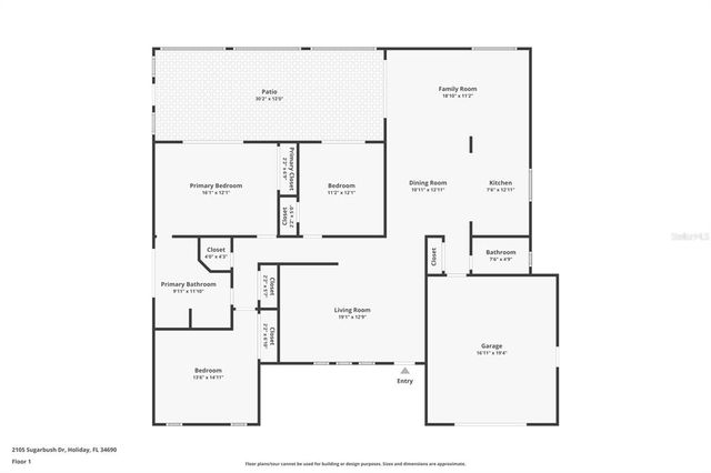 2105 SUGARBUSH DRIVE, Holiday, FL 34690