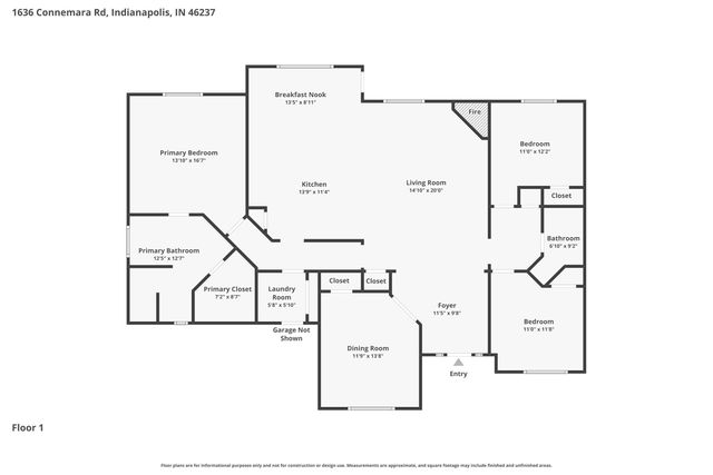 1636 Connemara Road, Indianapolis, IN 46217