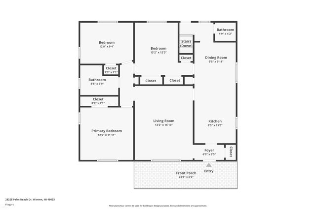 28328 Palm Beach Drive, Warren, MI 48093