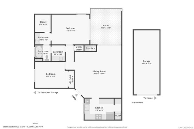 3661 Avocado Village Ct 115, La Mesa, CA 91941