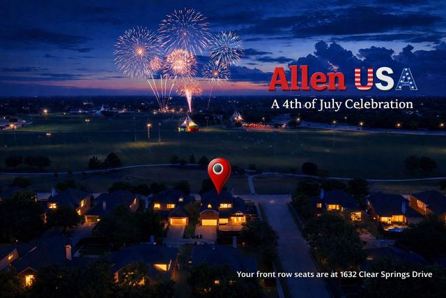 1632 Clear Springs Drive, Allen, TX 75002