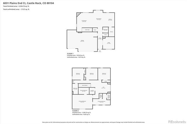 6031 Plains End Court, Castle Rock, CO 80104