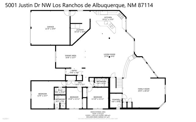5001 JUSTIN Drive NW, Albuquerque, NM 87114