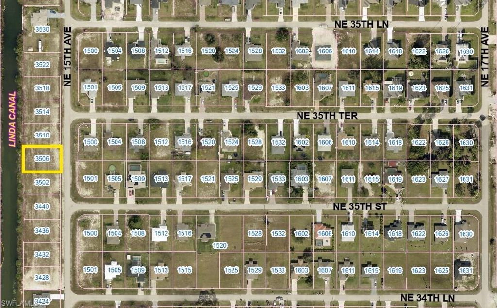 3506 NE 15th AVE, CAPE CORAL, FL 33909 — exterior