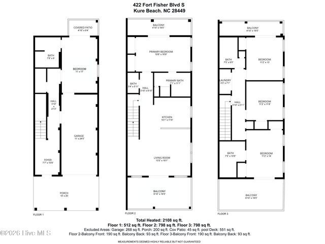 422 Fort Fisher Boulevard S Unit A, Kure Beach, NC 28449