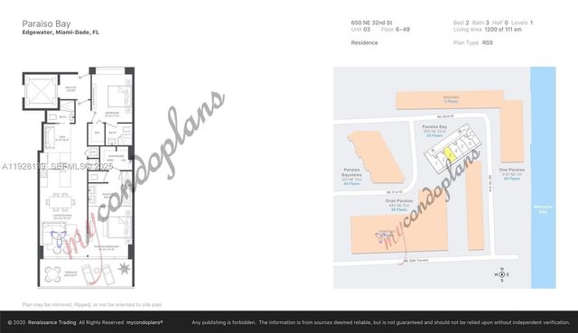 650 NE 32 1703, Miami, FL 33137