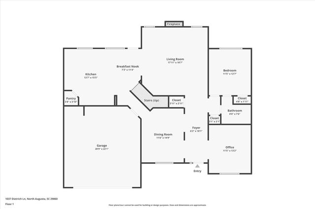 1037 Dietrich Lane, North Augusta, SC 29860