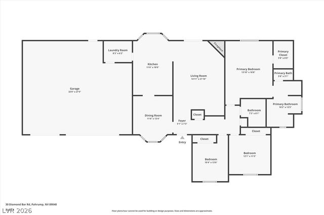30 Diamond Bar Road, Pahrump, NV 89048