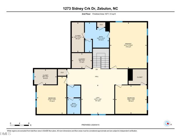 1273 Sidney Creek Drive, Zebulon, NC 27597