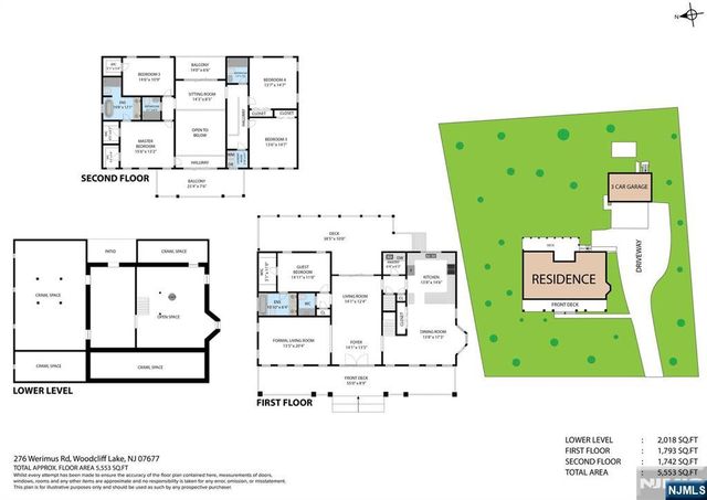 276 Werimus Road, Woodcliff Lake, NJ 07677