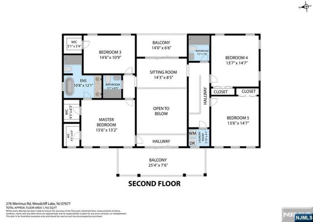 276 Werimus Road, Woodcliff Lake, NJ 07677