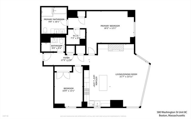 580 Washington St 8C, Boston, MA 02111