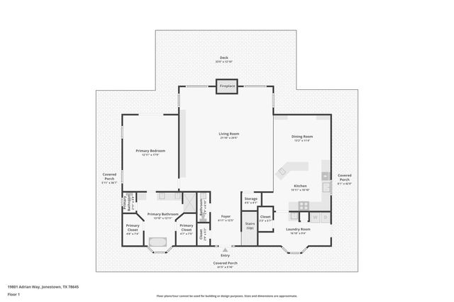 19801 Adrian WAY, Jonestown, TX 78645