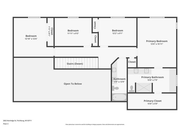 2832 Marledge Street, Fitchburg, WI 53711