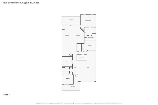 1508 Lavender Lane, Argyle, TX 76226