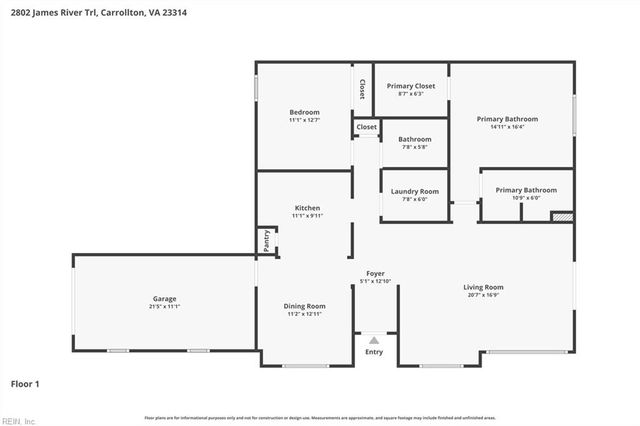 2802 James River TRL, Carrollton, VA 23314