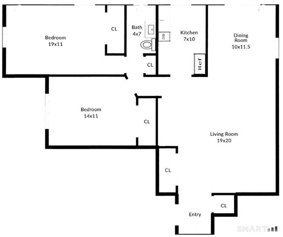 7 4th Street 3C, Stamford, CT 06905