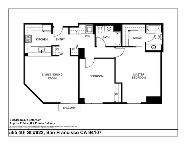 555 4th Street 822, San Francisco, CA 94107