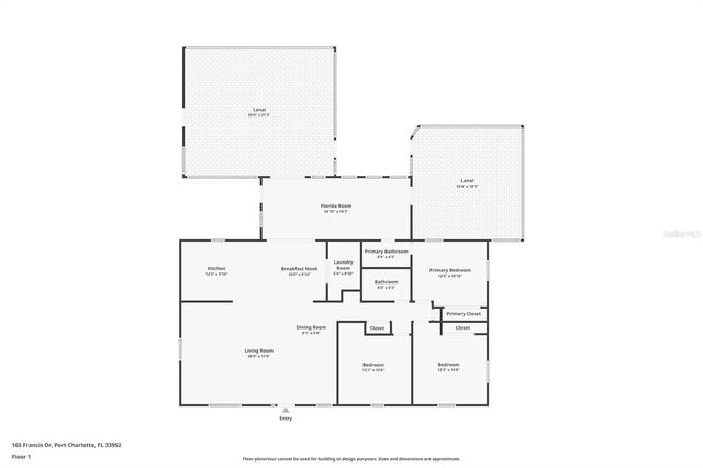 165 FRANCIS DRIVE NE, Port Charlotte, FL 33952