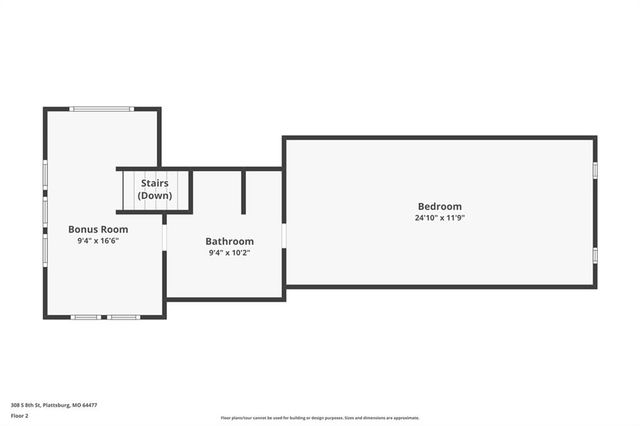 308 S 8th Street, Plattsburg, MO 64477