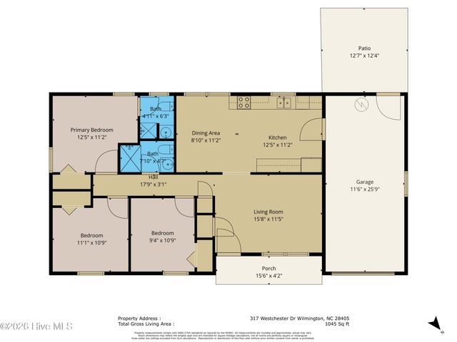 317 Westchester Road, Wilmington, NC 28409