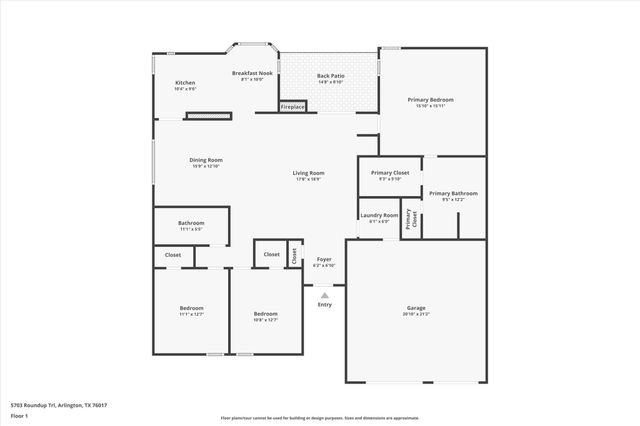 5703 Roundup Trail, Arlington, TX 76017