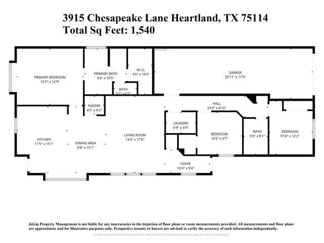 3915 Chesapeake Lane, Forney, TX 75126