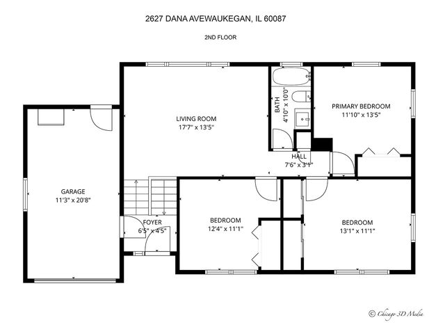 2627 Dana Avenue, Waukegan, IL 60087