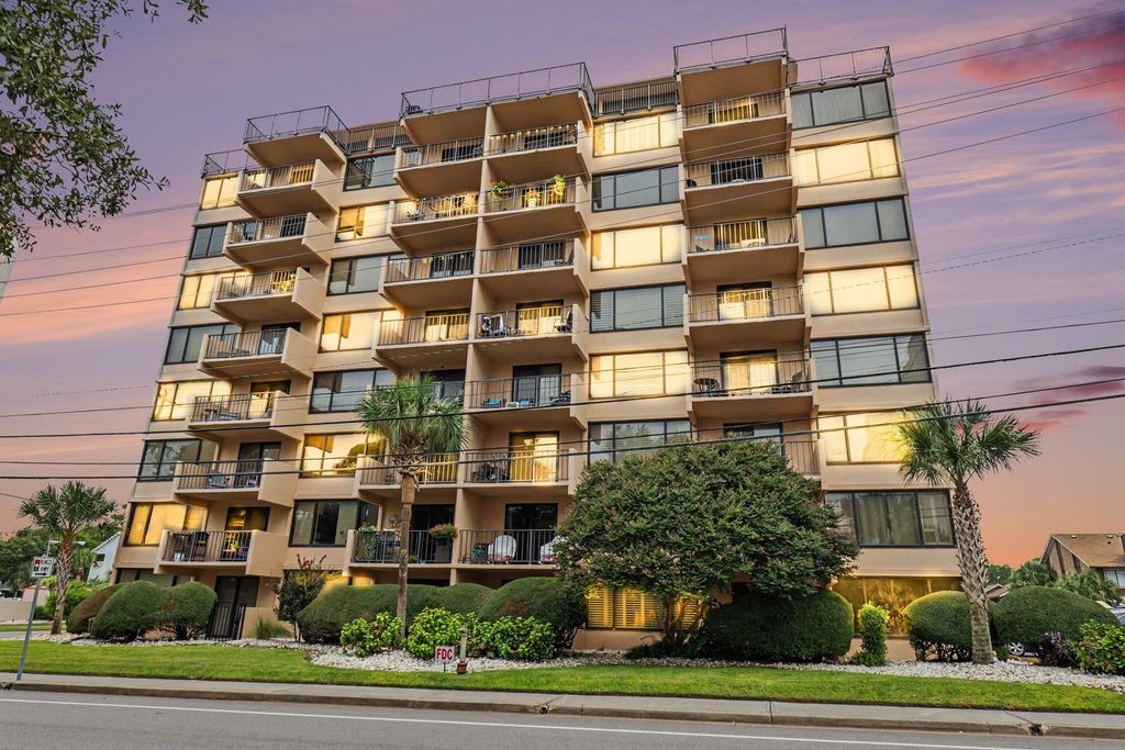 7601 N Ocean Blvd Apt 3A, Myrtle Beach, SC 29572 — exterior