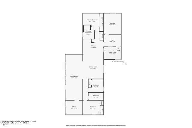 1246 Blanchard Cutoff, Blanchard, ID 83804
