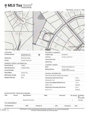 800 Bluestone Road, Durham, NC 27713