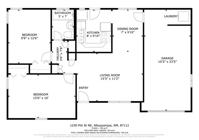 1230 Pitt Street NE, Albuquerque, NM 87112