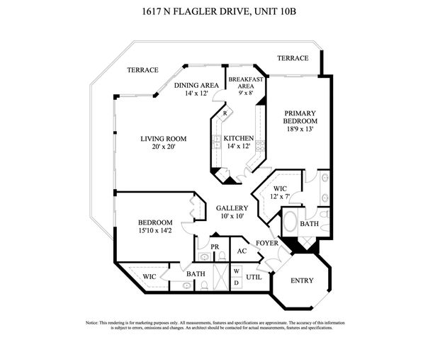 1617 N Flagler Drive 10b, West Palm Beach, FL 33407