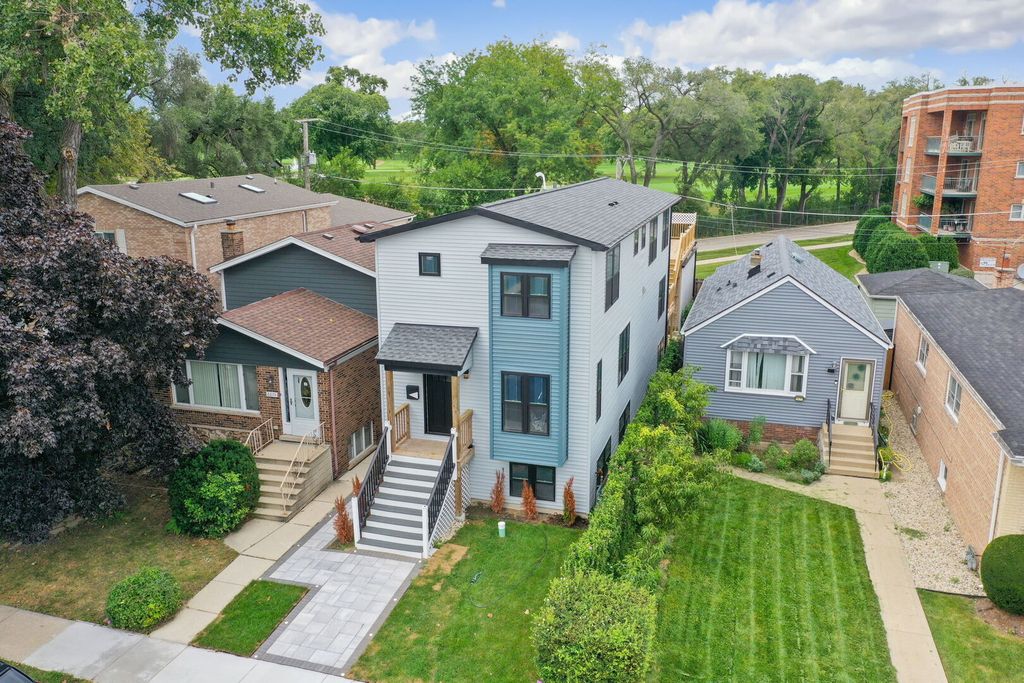 6672 W Montrose Avenue, Harwood Heights, IL 60706 — exterior
