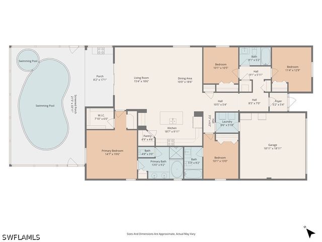 3147 Walnut Grove LN, Alva, FL 33920