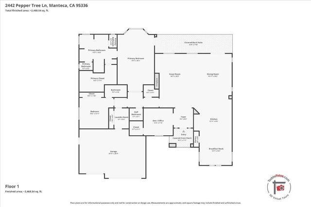 2442 Pepper Tree Ln, Manteca, CA 95336