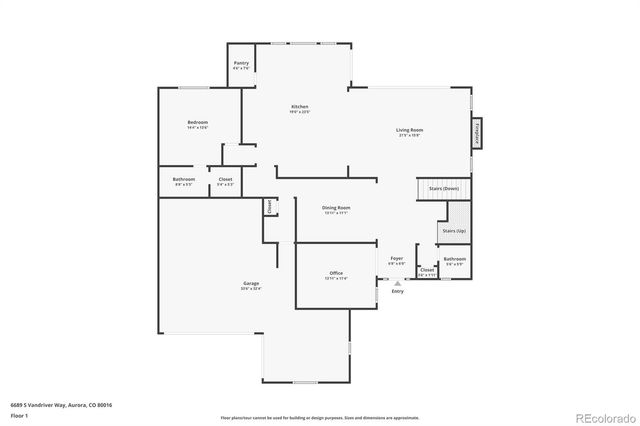 6689 S Vandriver Way, Aurora, CO 80016