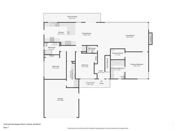 1318 Lake Washington Boulevard S, Seattle, WA 98144
