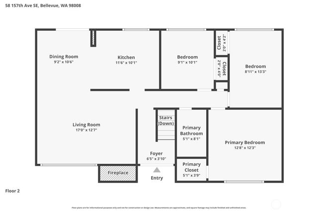 58 157th Avenue SE, Bellevue, WA 98008