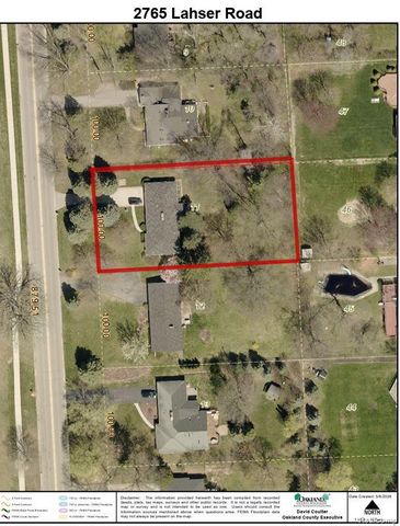 2765 Lahser Road, Bloomfield Charter Township, MI 48304