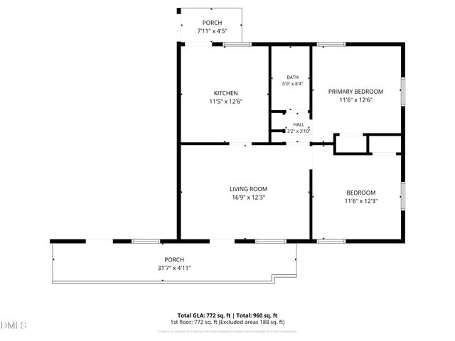 332 Clark Street A & B, Durham, NC 27701