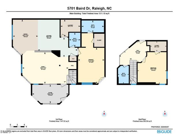 5701 Baird Drive, Raleigh, NC 27606