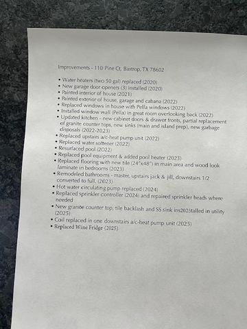 110 Pine CT, Bastrop, TX 78602