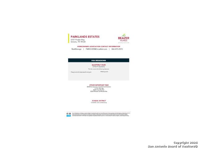 5197 Pinder Way, Schertz, TX 78124